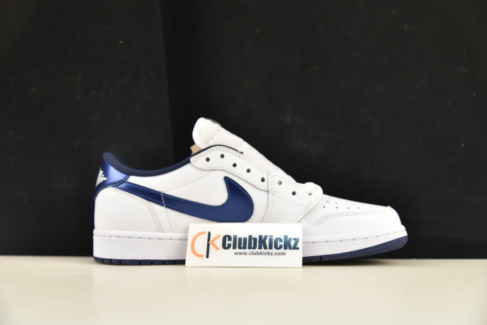 Jordan 1 Retro Low Metallic Blue - 705329-106
