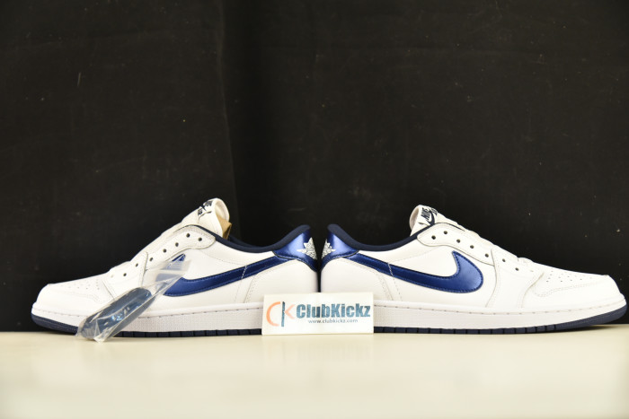 Jordan 1 Retro Low Metallic Blue - 705329-106