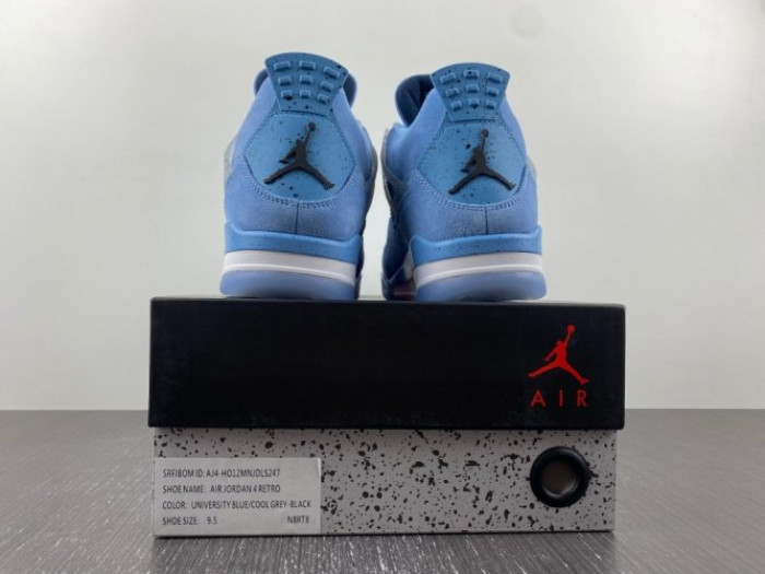 AIR JORDAN 4 RETRO UNC PE HO12MNJDLS247