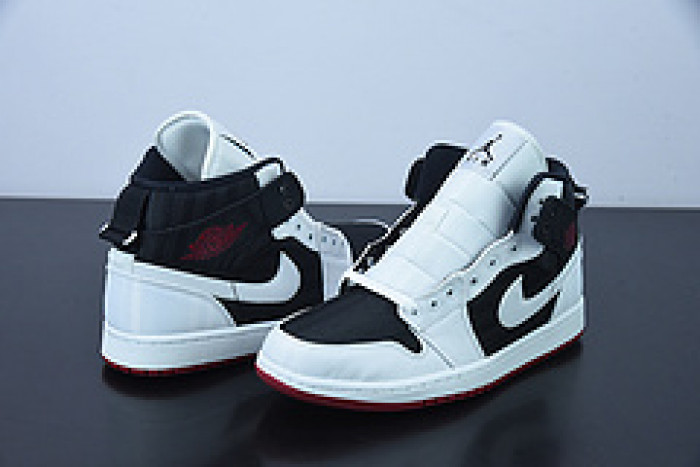 Air Jordan 1 Mid SE White Black Red DD9338-016